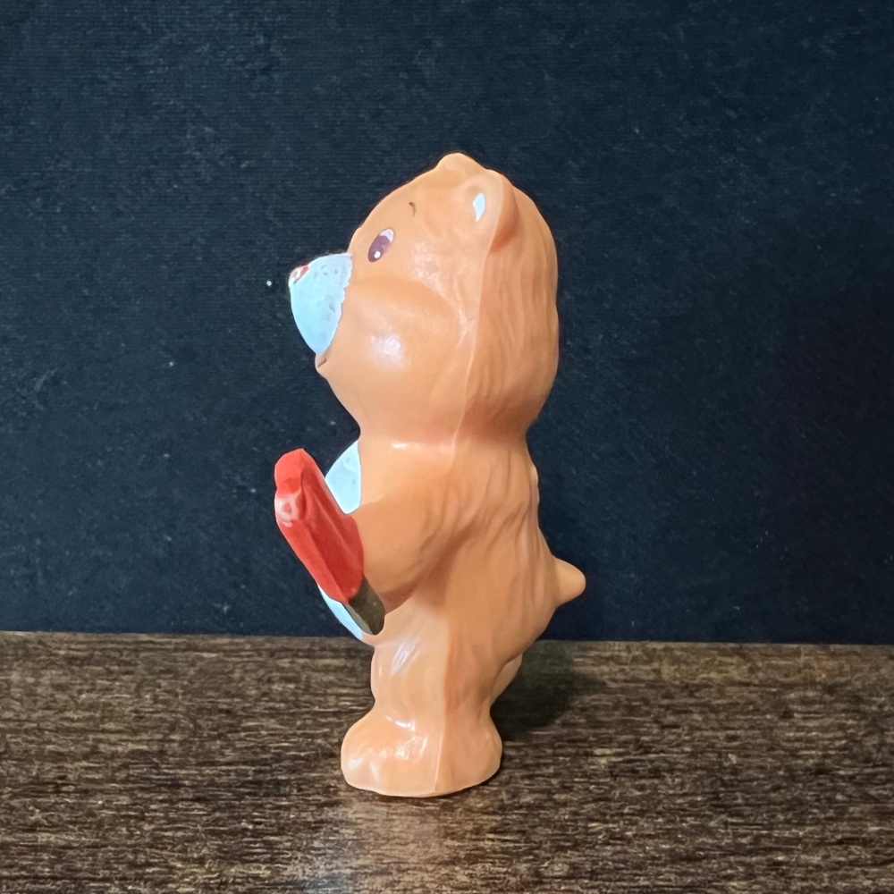 1983 Friend Bear Care Bear Miniature Figure - Picture 13 of 14